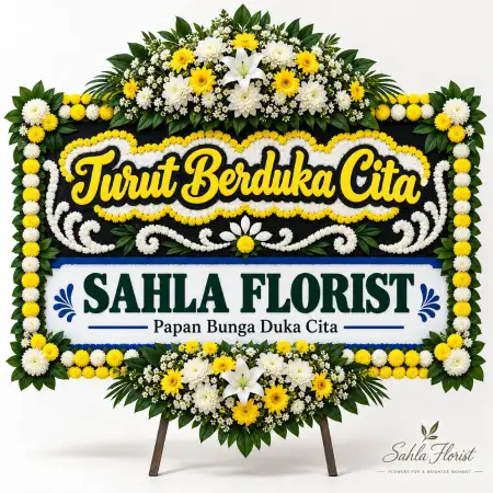 Papan Bunga Duka Ijen Malang