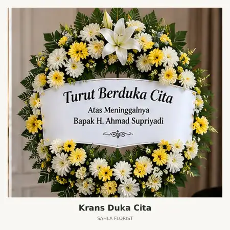 Krans Bunga Duka Ijen Malang